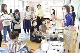 写真:打ち合わせの様子