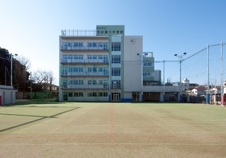 写真：荏原第六中学校人工芝校庭