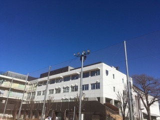 写真：品川学園夜間照明設備