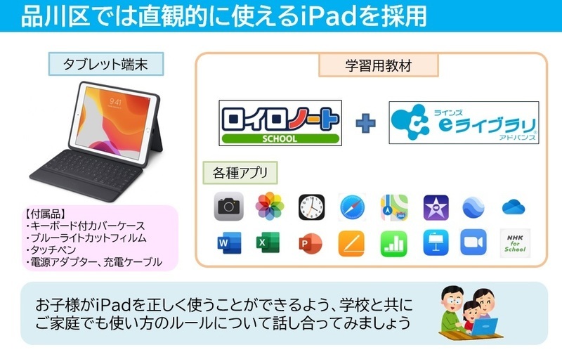 イラスト：タブレット端末