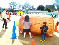 写真:えばよん親子防災運動会の様子1