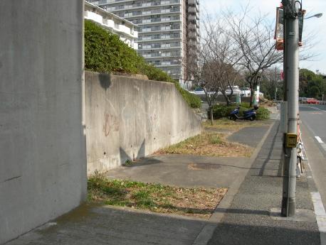 写真：大井消防署八潮出張所前バス停からの道順3