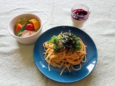 写真:パスタランチ