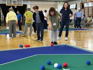 写真:ボッチャ大会の様子11