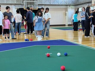 写真:ボッチャ大会の様子4