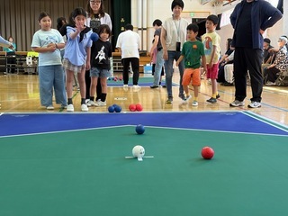 写真:ボッチャ大会の様子7