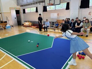 写真:ボッチャ大会の様子9
