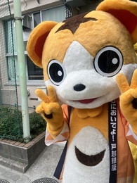 写真：マスコットキャラクター　戸越銀次郎