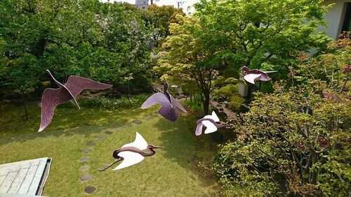 写真:鳥のペーパークラフト