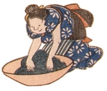 イラスト:東海道五十三次はんじもの3