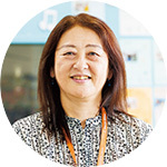 写真：東大井児童センター館長 八神尚美さん