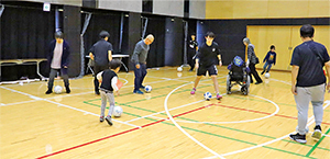 写真:インクルーシブスポーツの様子