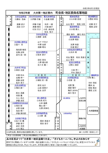 大井第一マイ・タウン21　7月号 No.205p2