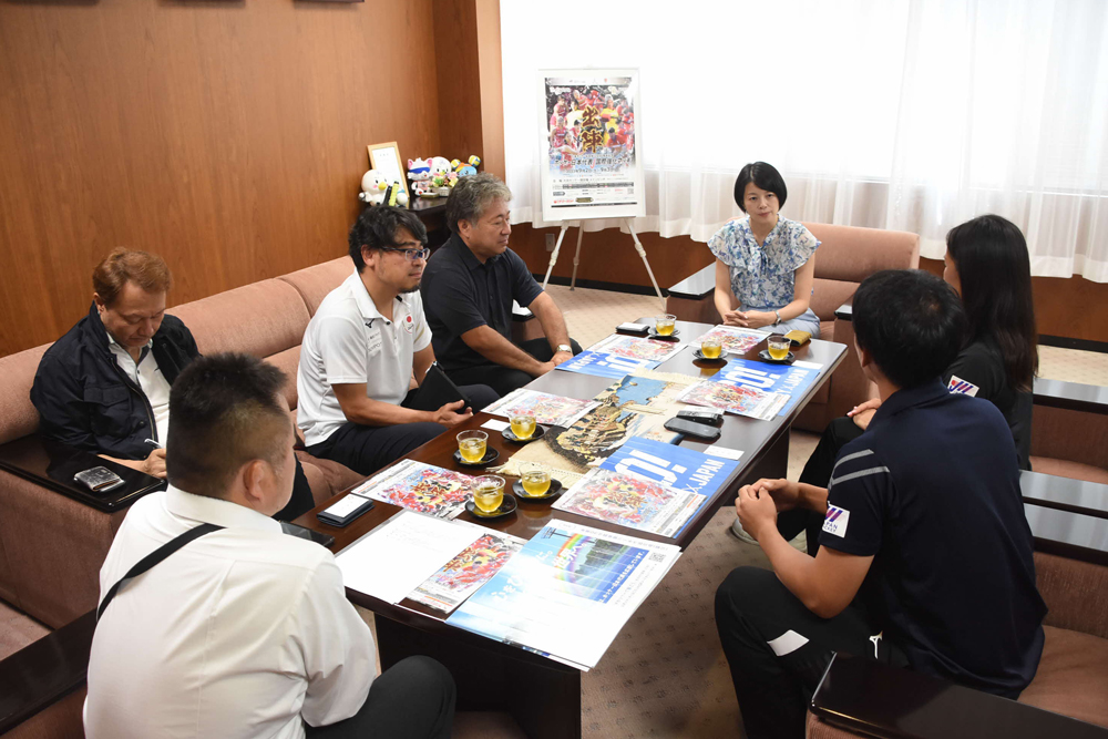 会場の様子の写真