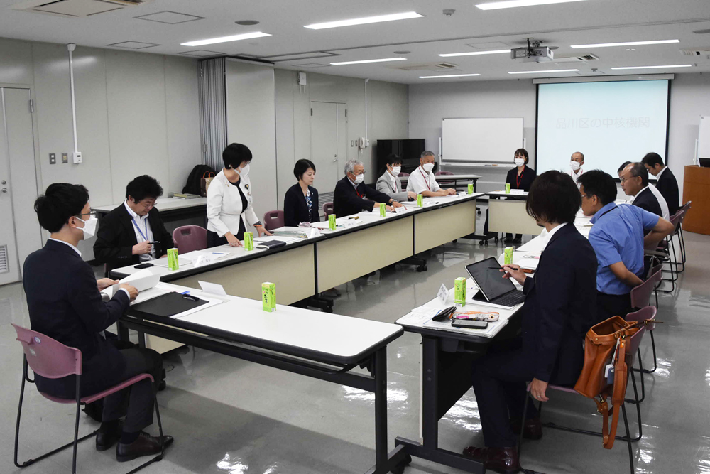 説明会会場の様子の写真