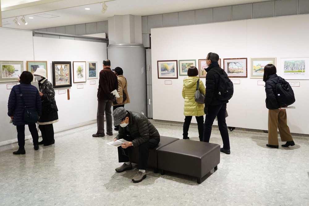 令和5年度 高齢者作品展全体の写真