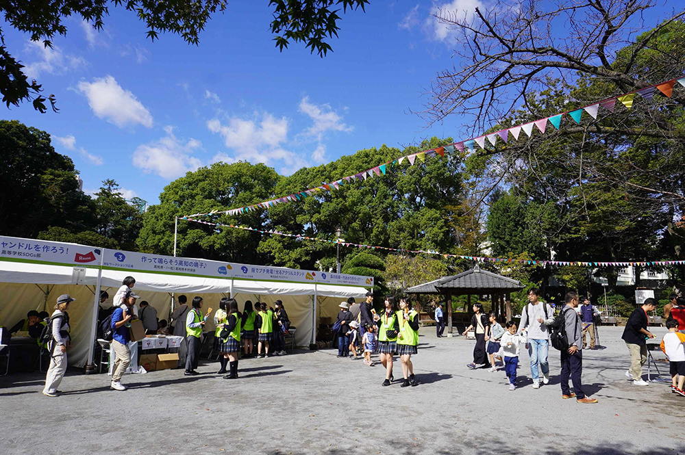 エコルフェス　イベント会場の写真
