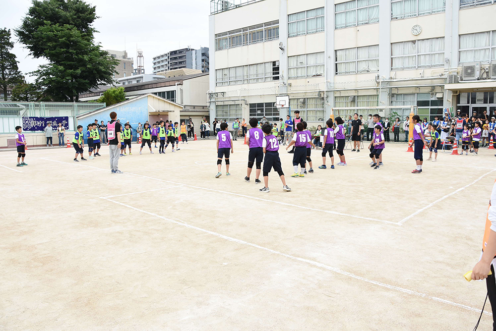 スポーツ交流会の会場広めの画像