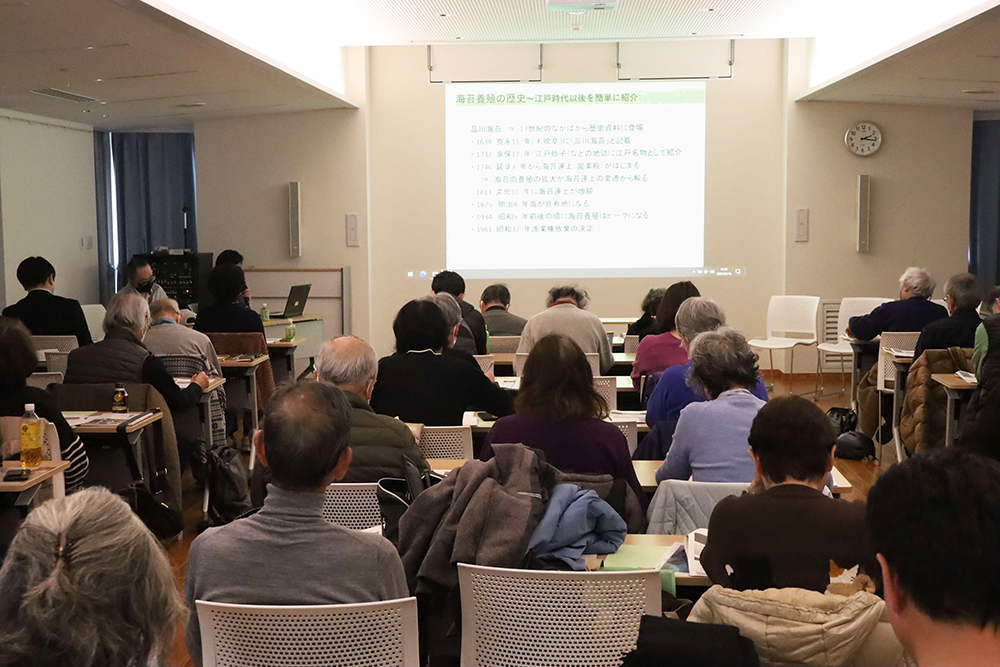 品川歴史館リニューアル特別記念講演会　会場広めの画像