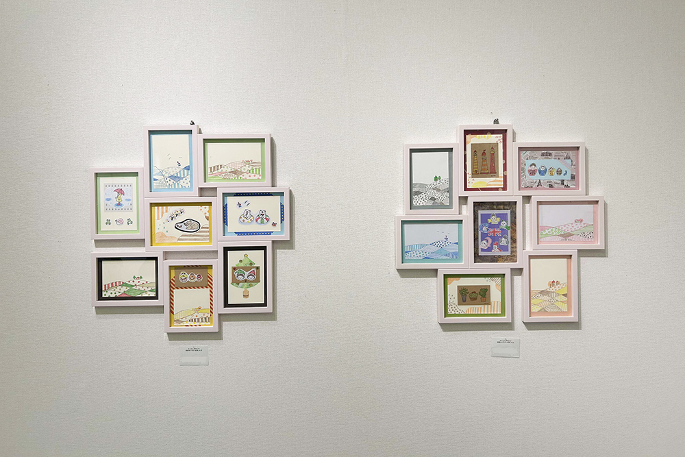 メイプル作品展の書道の作品の画像