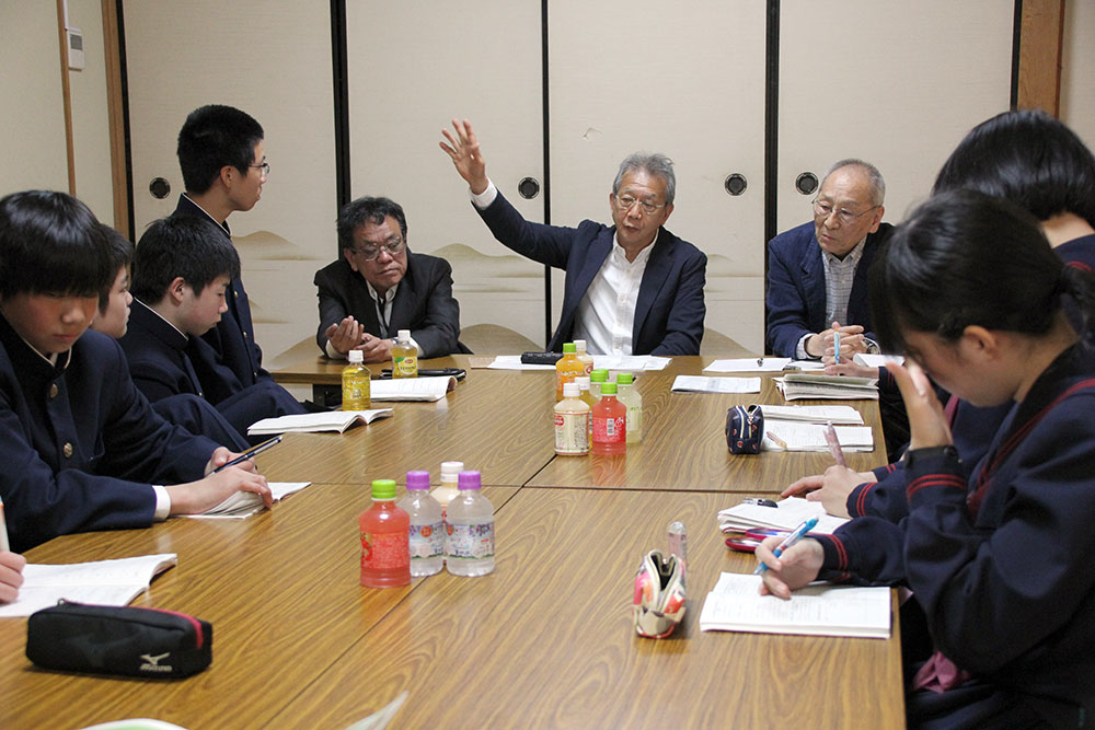 目黒駅前商店街の皆さんとの懇談