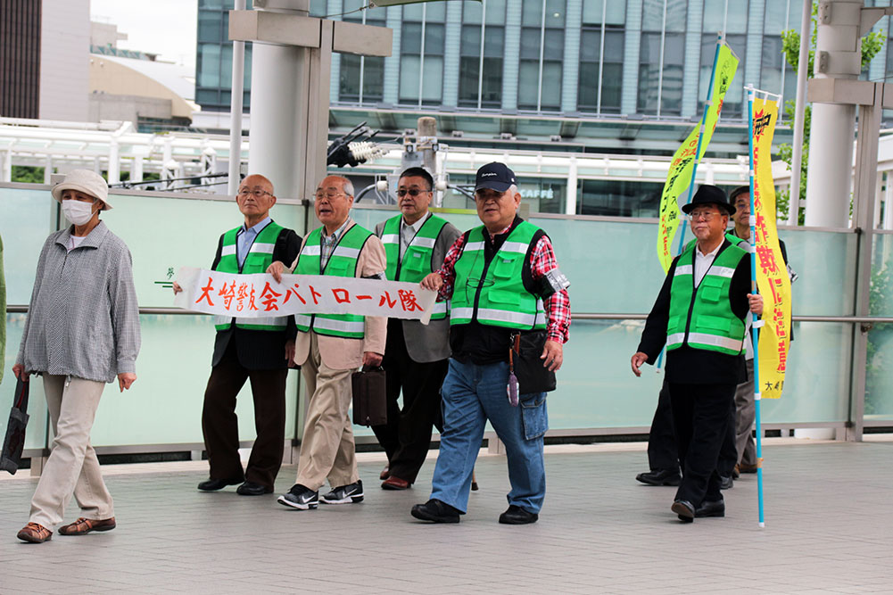 大崎警友会パトール隊の皆さん