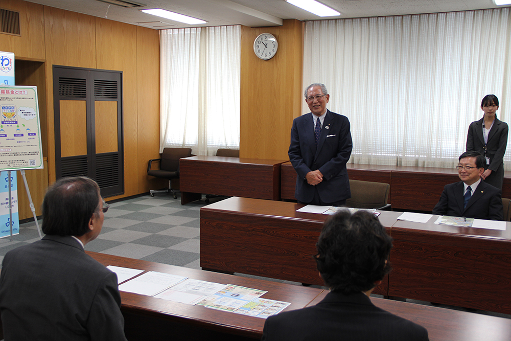 池田会長からお礼の言葉