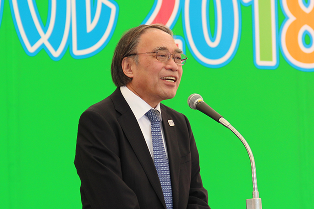濱野区長あいさつ