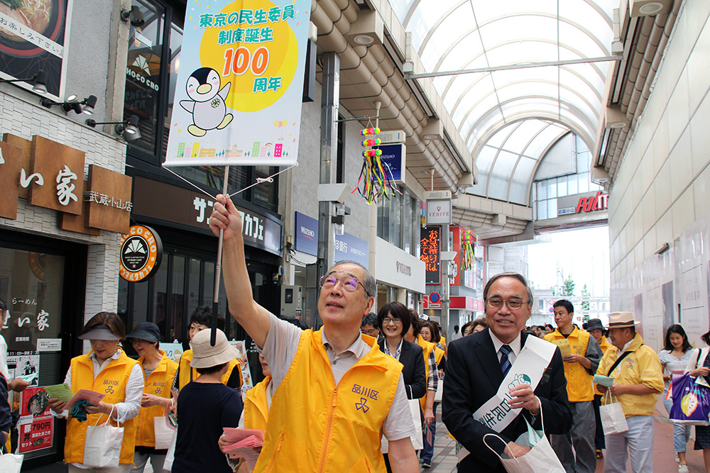 民生委員の皆さんによる啓発活動