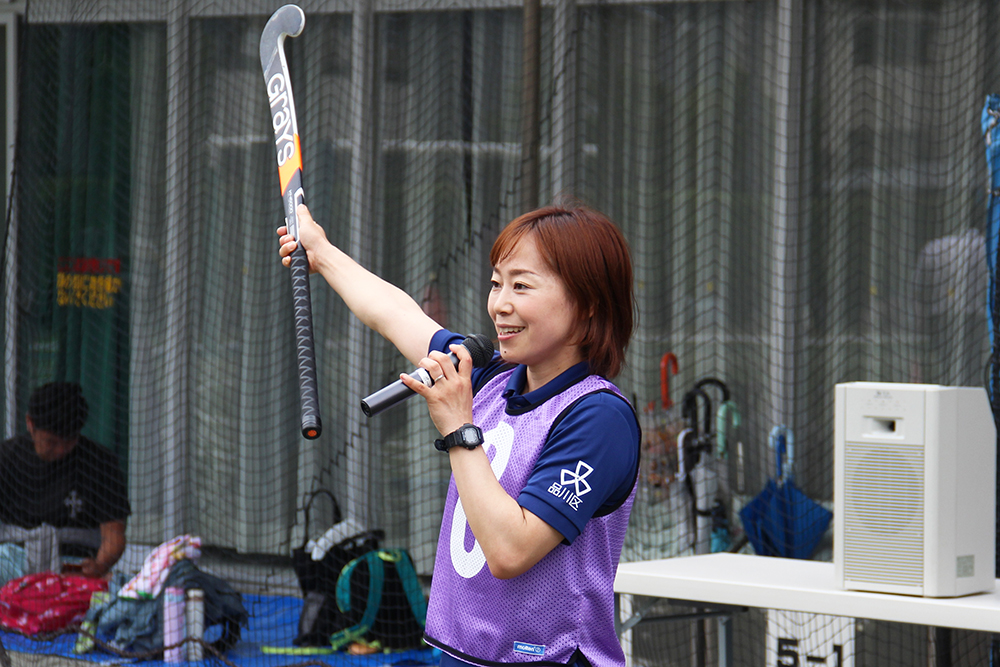 コーチの藤尾香織さん