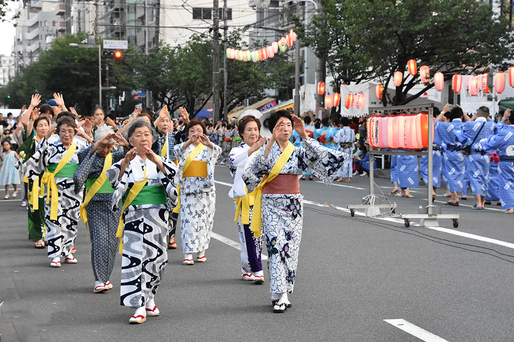 円熟の盆踊り