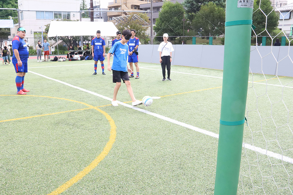 ブラインドサッカー