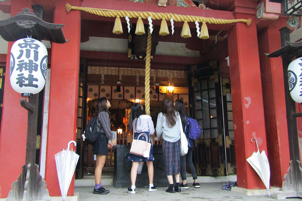 品川神社でお宝さがし