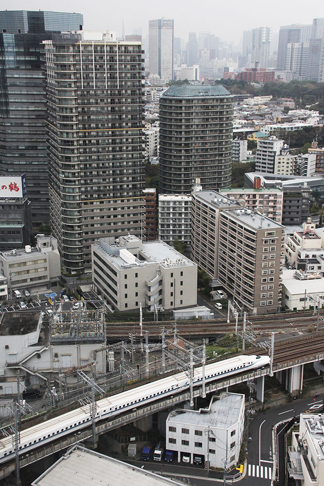 オフィス棟21階からの景色