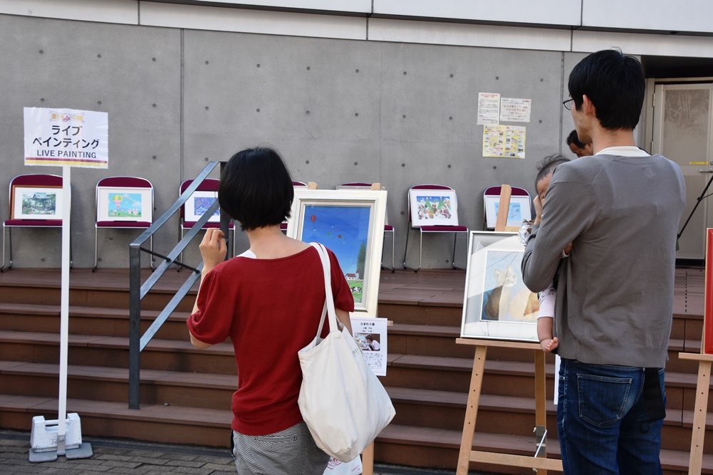 屋外展示