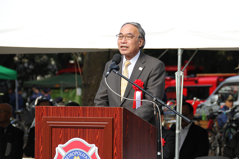 来賓祝辞　濱野区長