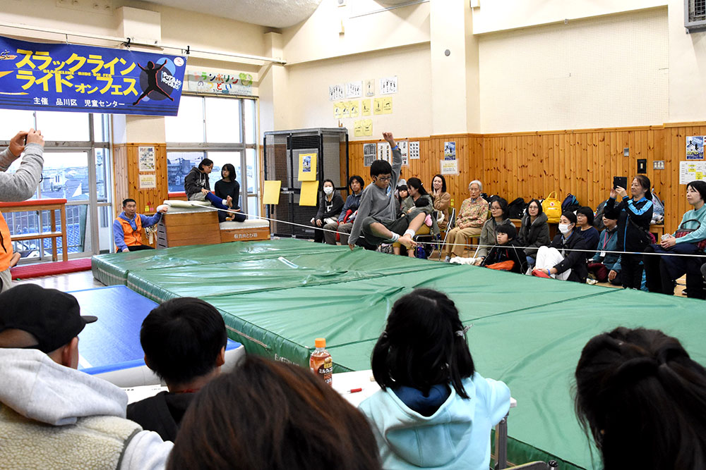 トライ競技の様子