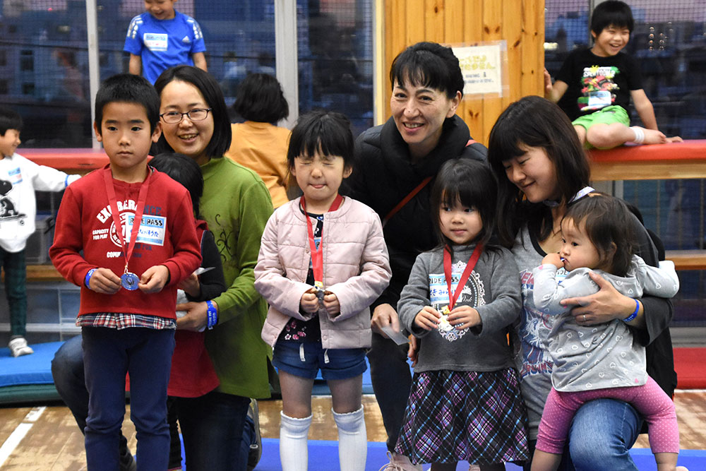 幼児親子の部　表彰