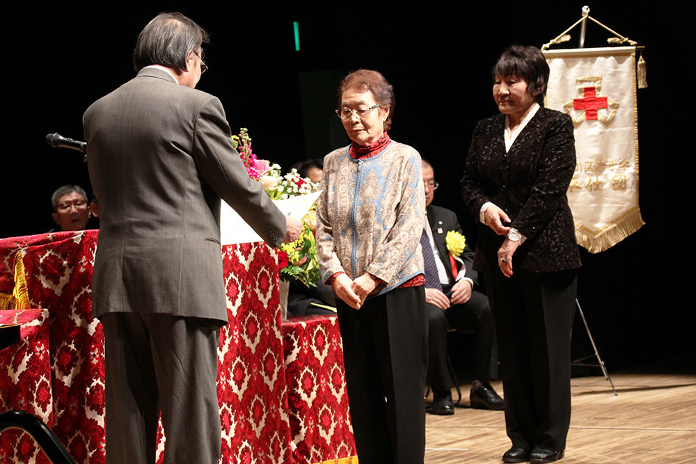 個人表彰  大井第一 片山布美子さん