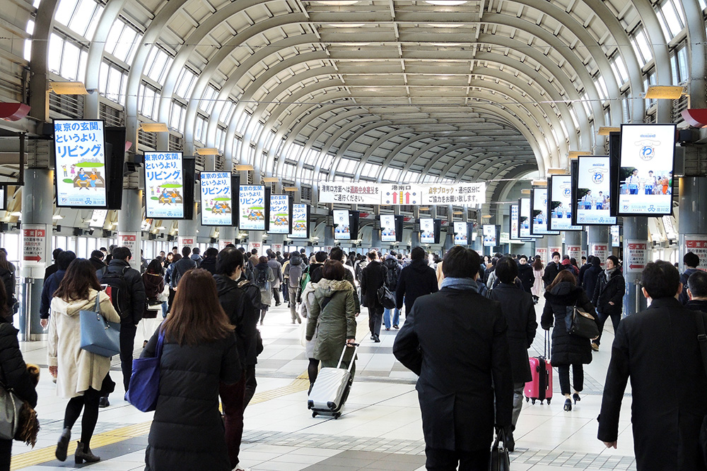 品川駅デジタルサイネージ等で区の魅力発信 品川区