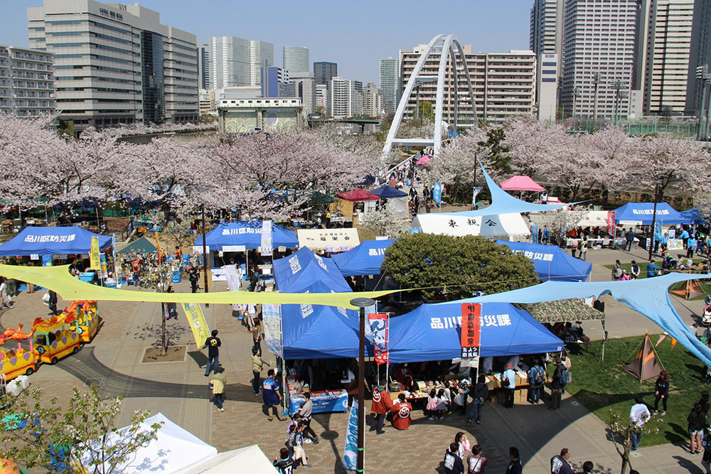 しながわ運河まつり　会場の様子