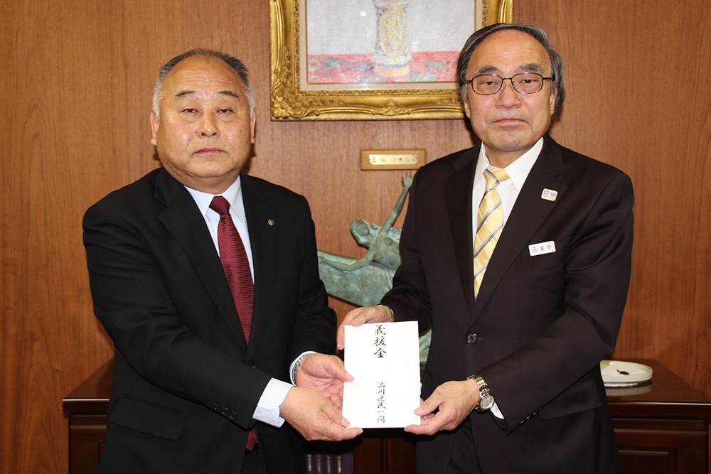 濱野区長と富岡町副町長