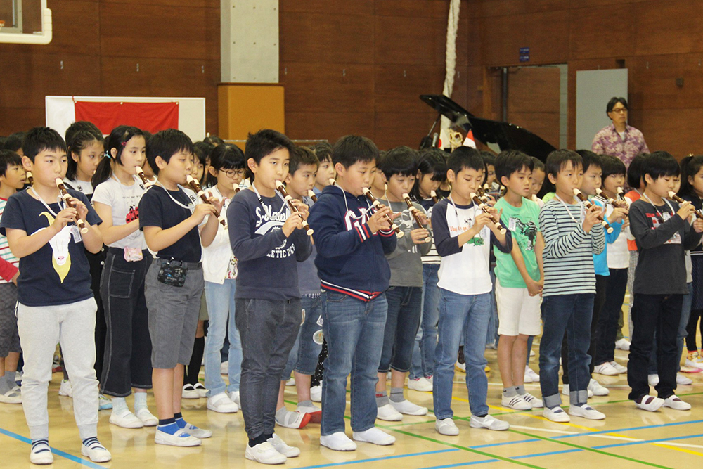 第一日野小の出し物