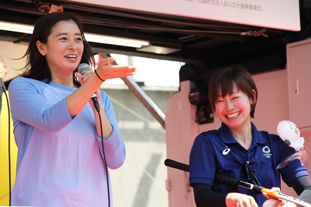 伊藤華英さんと藤尾香織さんのトークショー