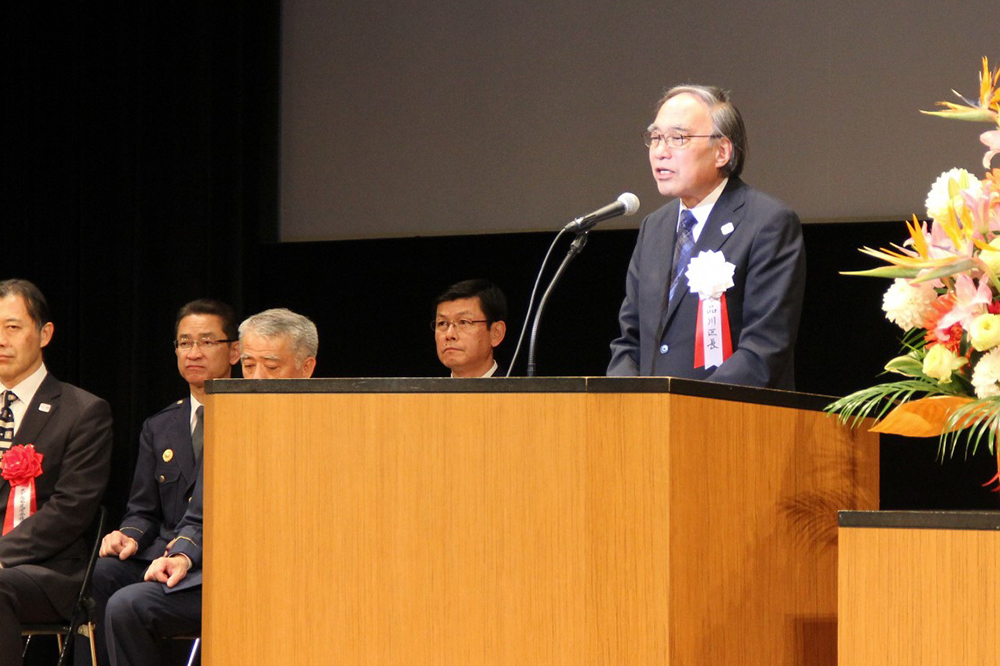 濱野区長あいさつ