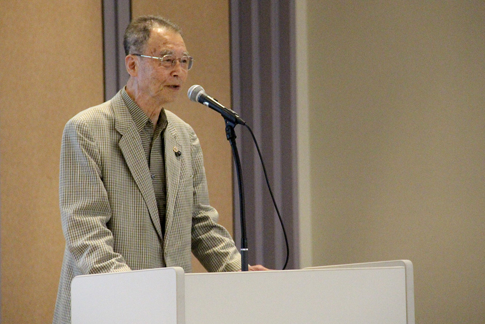 千葉委員長あいさつの様子