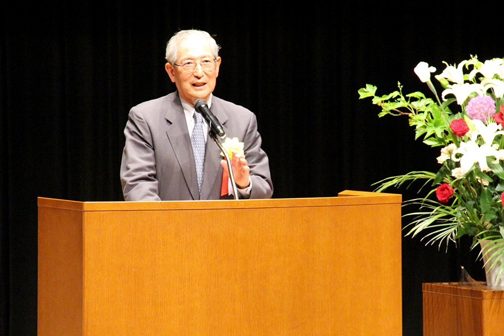 池田会長のあいさつ