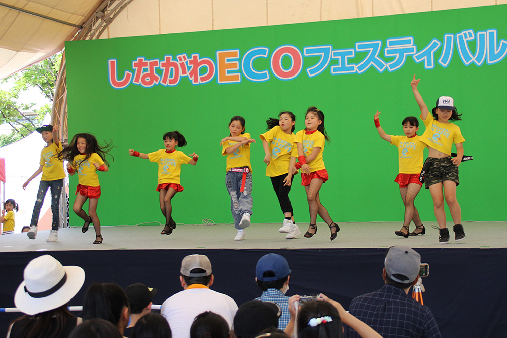 しながわ学院エンタ部によるステージ発表