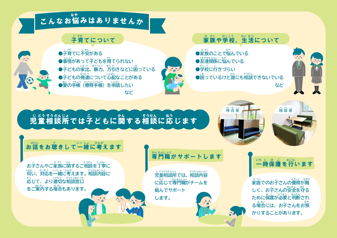 児童相談所リーフレット裏