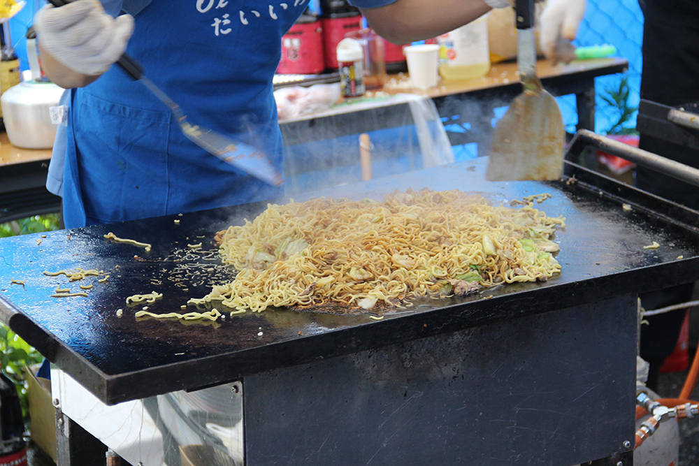 模擬店　焼きそば店